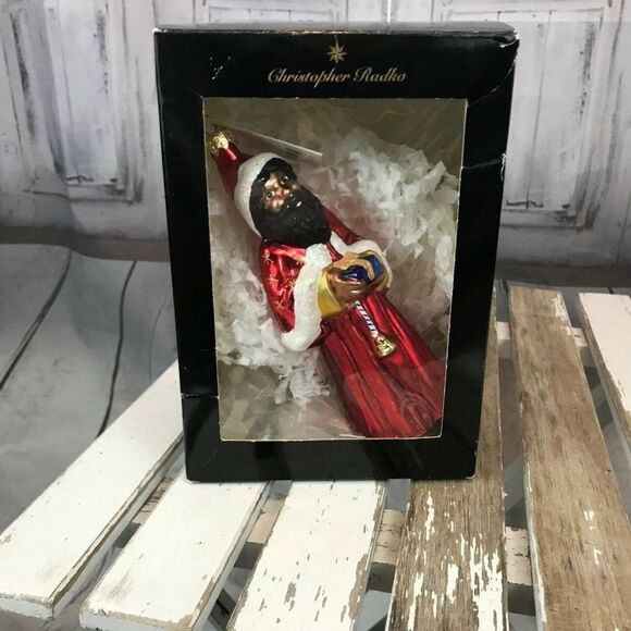 Christopher Radko Jubilation Santa Collectible Orn